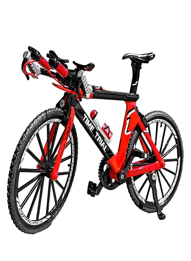 Bluebell 1:8 Scale Die Cast Racing Bicycle Toy for Kids - The Alloy Metal Off-Road Decorative Showpiece Realistic Design Bike Features Moveable and Rotating Handle, Wheels, Pedals (RRandom color sent) - Image 1